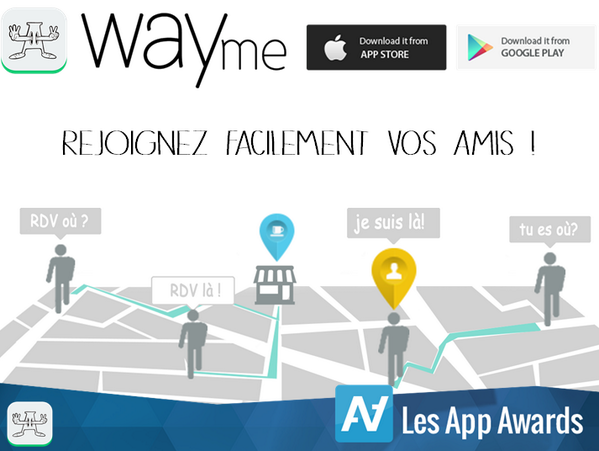 WAYme_app's tweet photo. Ready for the @lesappawards !  #appawards #paris #startup #FrenchTech #apps2014 http://t.co/WZ39CRVNcD