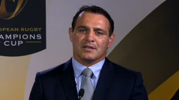 TeamOrangeRugby's tweet image. Raphaël Ibanez présente ce tirage au sort de #ERCC ! #ERCCPoolDraw