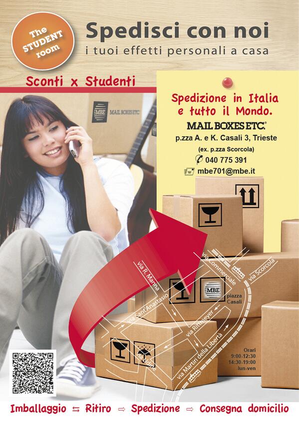 Mail Boxes Etc 701 (MBE_Trieste) Twitter