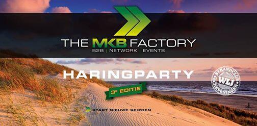 Niet vergeten ! a.s. donderdag de #MKBFactory Haringparty bij strandclub #Wij. mkbfactory.nl