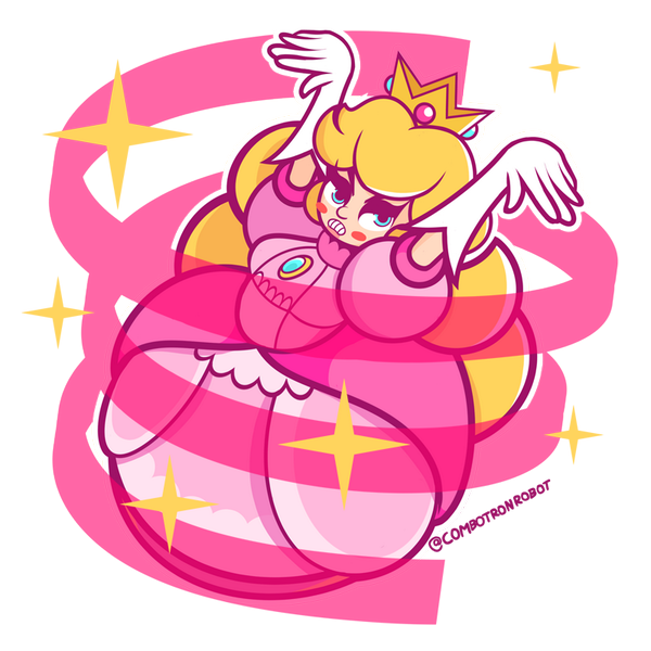 2. so here's some angry Peach! 