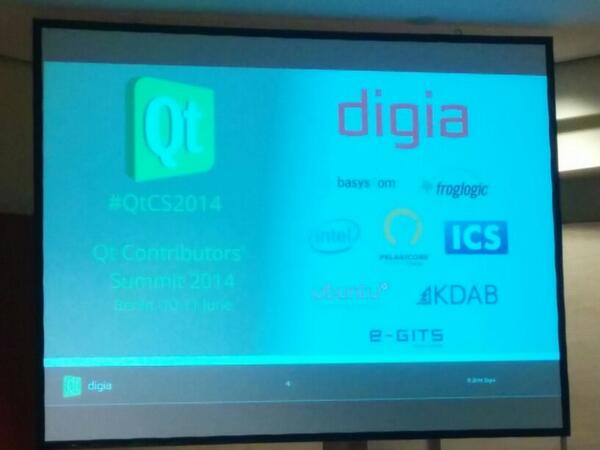 e8johan's tweet image. @pelagicore is the central sponsor of #QtCS2014