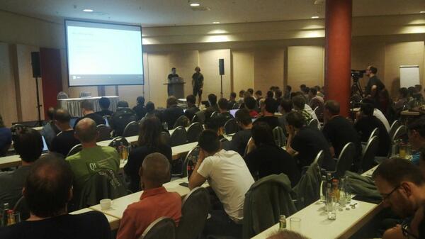 tuukkaturunen's tweet image. #qtcs2014 keynotes now in full speed at Berlin!