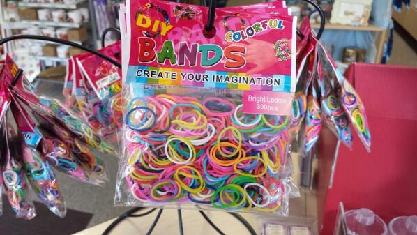 Loom bands now available! ! Keep the kids happy. Only £1 per bag 😃