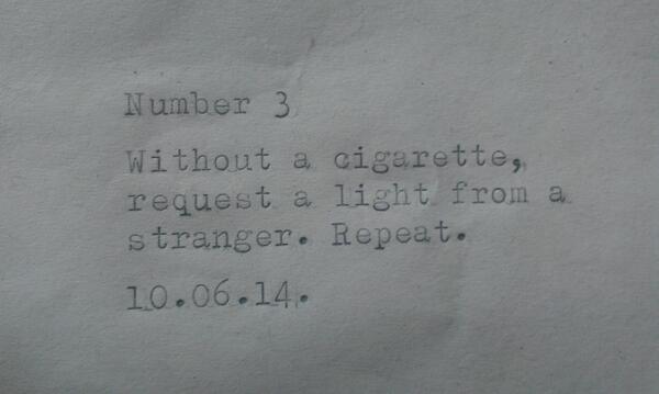 NagareNow's tweet photo. N:N is curious how people will react? @NagareNow @yokoono @McrSchArt #nagarenow #nosmoke #gotalight? http://t.co/ypCUfOZT6b