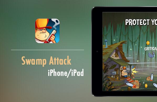 AppProbe's tweet image. Swamp Attack Review. A great game that will have you addicted by the third level! Full review
appprobe.com/swamp-attack/