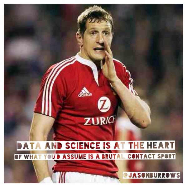 JasonVsTheNoise's tweet image. @WillGreenwood 'Data and Science is at the heart of what you'd assume is a brutal, contact sport' #SPCTwicks