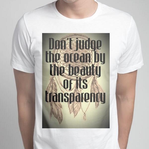 Don't judge the ocean by the beauty of its transparency snaptee.co/t/m3fvm?msg=30…