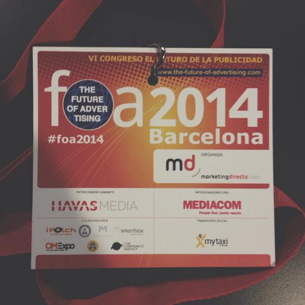 kdreamsgroup's tweet photo. Reflexionando publicitariamente en #foa2014 @MkDirecto http://t.co/34GhsYOoGr