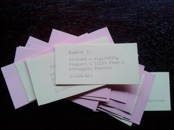 NagareNow's tweet photo. Get your LIMITED EDITION instruction Number 3 available @common_bar for N:N #gotalight? #N:struction #fluxus http://t.co/LQUyWxcHqw