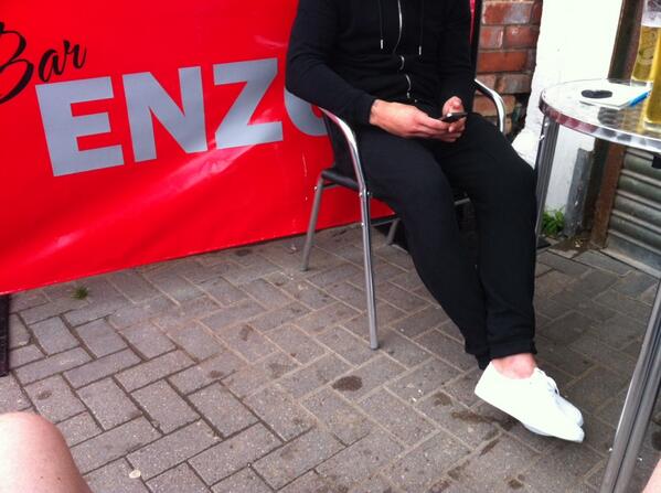 Footballer <a href="/ComptonJ11/">JacCompt ⬇️survivor</a> wearing ballet shoes and enjoying a waffle. 

#offseason <a href="/Official_HUFC/">Hartlepool United FC</a>