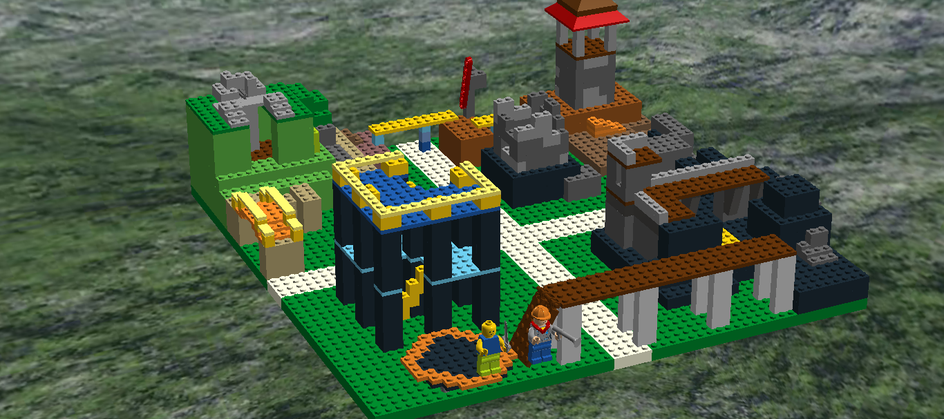 Set 2891: Lego Roblox CrossRoads