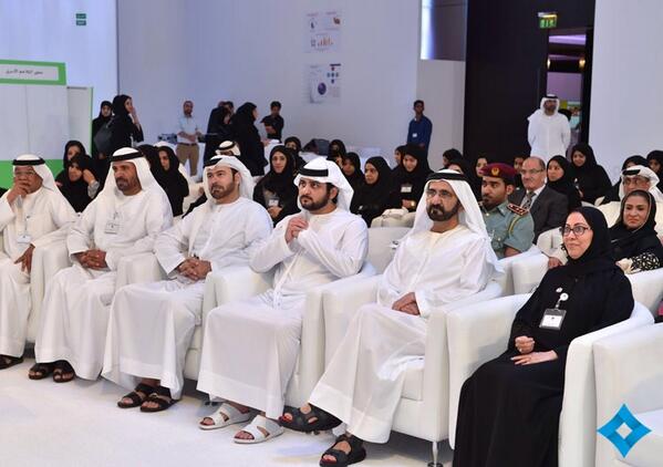 DXBMediaOffice's tweet photo. Pics: @HHShkMohd visits Government Creativity Lab of Ministry of Social Affairs #UAE http://t.co/8VIgKgVa45