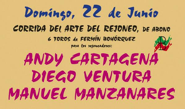 TOROSALICANTE's tweet photo. 3 Orejas+RABO para @Andy_Cartagena y gran faena @DiegoVentura82 premiada cn oreja Nimes. A x las #hogueras #alicante http://t.co/tojhurrmNh