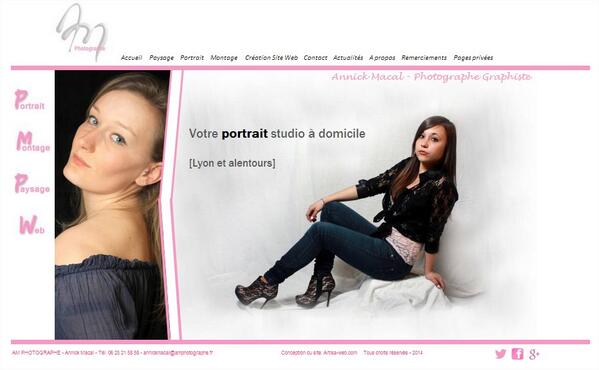ArtisaWeb's tweet image. Nouveau look pour AM Photographe

amphotographe.fr