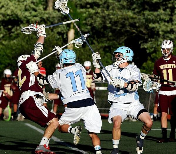 Game Day! State Semi-Final 7:30 tonight at Foley Stadium vs Shrewsbury. Need MedLax Nation there in force! #Hammer
