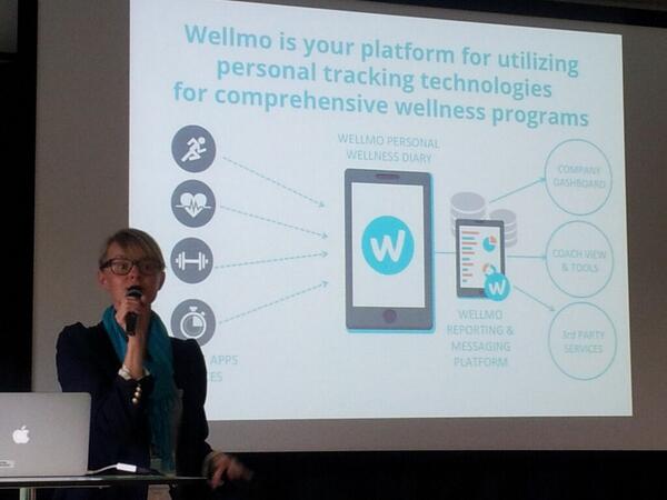 JaakkoLemberg's tweet photo. Hanna-Leena Back @Wellmo talking about quantified employees and corporate wellness programs #ULF2014 #quantifiedself http://t.co/3M1YeqoWUY