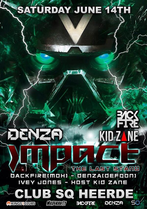 unitimpact's tweet image. Zaterdag @DJBackfire @Denza_Official @IveyJones071 @mckidzane @SQheerde #weareimpact