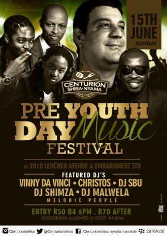 CenturionShisa's tweet photo. 5 Days 2 go Pre Youthday Music Festival http://t.co/1EIRaaVMj4