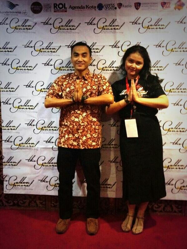 rantyntoy's tweet photo. w/ kak @rico_cepero terimakasih atas partisipasinya dlm talkshow @TGG_ID http://t.co/6pFLho9rMs