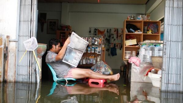 We are still open through the rain and flooding.