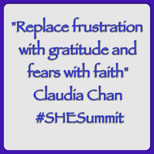 s_sklar's tweet photo. Reflecting on some pearls of wisdom from @claudiachan at the #SHESummit on Friday.  What are your thoughts? http://t.co/eUPZlGTg5g