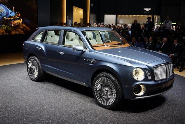 ForbesLife's tweet photo. VIDEO: See the 2016 Bentley SUV. http://t.co/pCj8T1MJza http://t.co/Qx7vwLUU50
