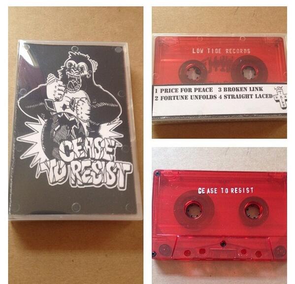 Our demo in the form of a tape available at lowtiderecordshc.bigcartel.com or from us at a show