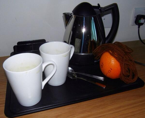 My turn to make the tea ..