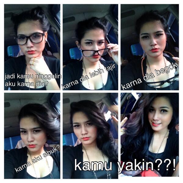 maisyarantikaMC's tweet photo. Iseng gw :P http://t.co/Avge4T0eOy