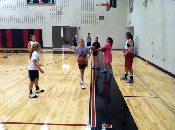 Rich4swather's tweet photo. @KatelynHageman @brennemank11 doing their part to continue building champions. http://t.co/f0gsD848p8