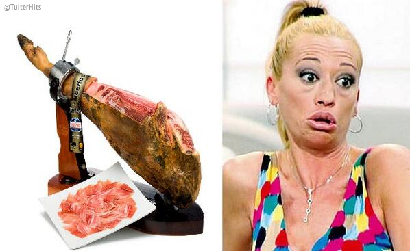 TuiterHits's tweet photo. Diferencia entre jamón ibérico y paleta ibérica http://t.co/JJwEm55PNf
