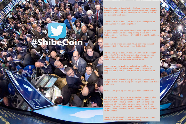 fyrstikken's tweet photo. When #Shibecoin launched on #bittrex and #poloniex many of us believed it would go to 1600 - it still can! http://t.co/EeII7DLAgS