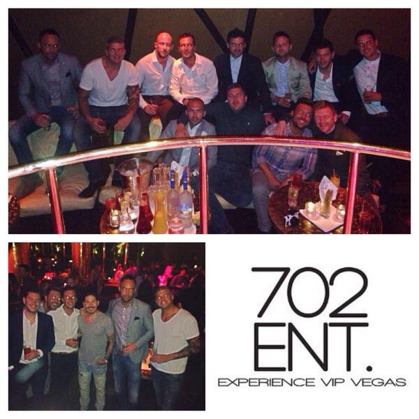 702ENT's tweet photo. Another top night with these boys at #XS! These boys know exactly how to do #Vegas properly! #TopBoys #PitsoStag #702 http://t.co/8wKws0fygP