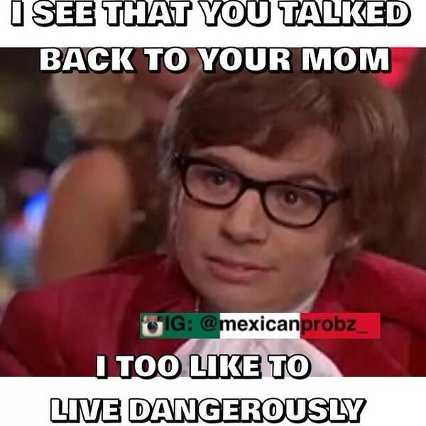 Mexican_Memes7's tweet photo. Living Dangerously 😎 http://t.co/HY9u7KksTz