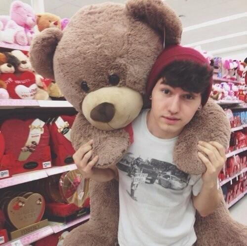 I bought you a bear, Luke.