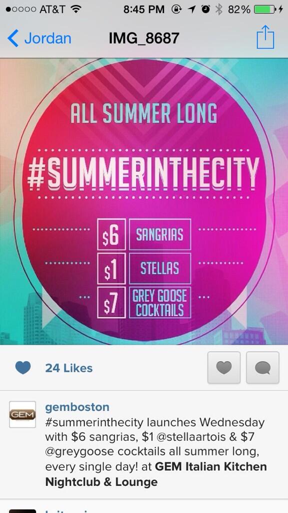JoeyCollegeB's tweet photo. Gem this Friday best kept secret in Boston club with dollar beers. Yup http://t.co/ynxOcu237l