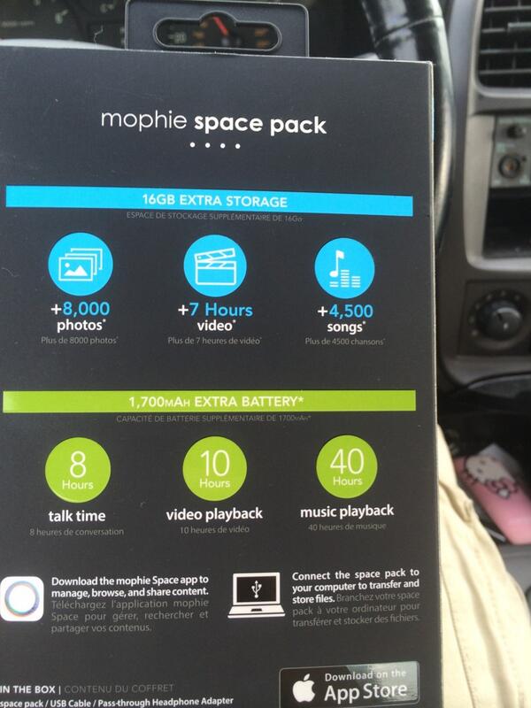 FLIPTJRELL23's tweet image. Somebody go ahead and snatch this up .... #MophieSpacePack #16gig