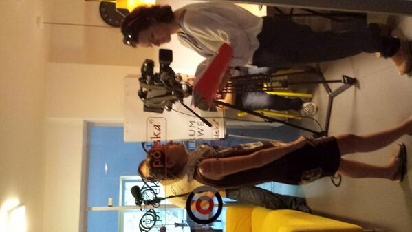 rozpoczynamy spotkanie w <a href="/panstwomiasto/">PAŃSTWOMIASTO</a> z Babylon13 i pokaz filmowy dokumentow z #Ukraina Na razie wywiady