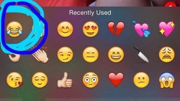 funnyorfact's tweet photo. RT if your laugh emoji is first: http://t.co/XFDK0L9ild
