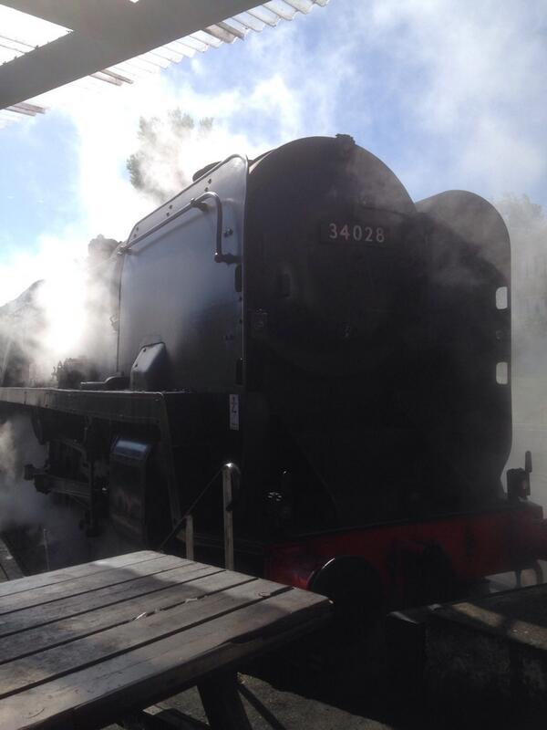 TomClarke7802's tweet photo. @thenobmonster great photos, glad you're having a good time! I'm at Swanage firing for the rest of this week :) http://t.co/C1z1GxPQu9