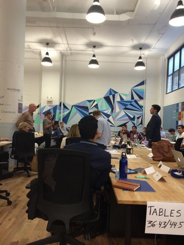 grace_nyc's tweet photo. Orientation at the columbia startup lab! Very excited to be here @davelerner @Columbia_Biz @Columbia @WeWork http://t.co/KEdKk5zBFi