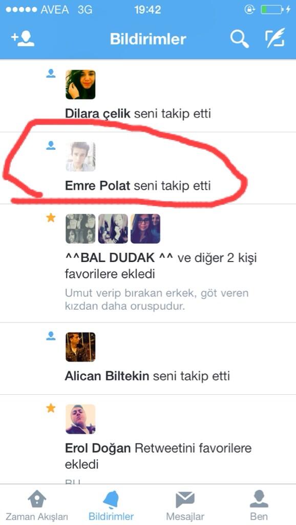 iremkrdgnn's tweet photo. @emrepolatt1 takip etti aq :DDDD http://t.co/q6TFrZCvQo