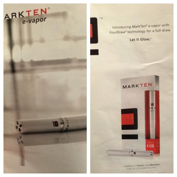Why is this ad in my mag, @Cosmopolitan? Media making e-cigs out to be as glam as the Marlboro Man #SmokingStillKills