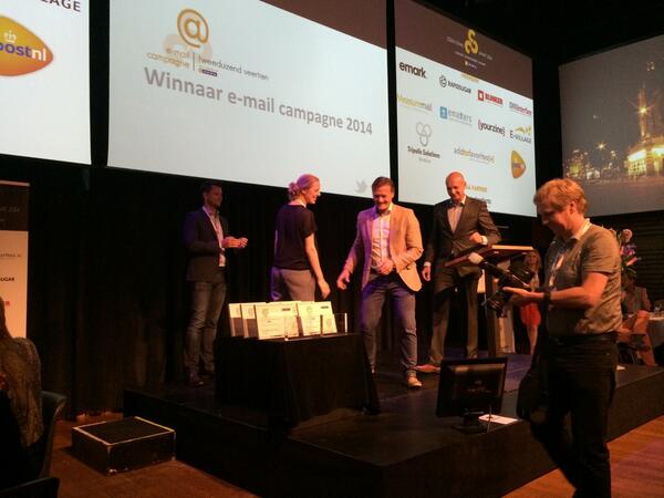 martijngreenway's tweet image. Winnaar e-mail campagne 2014 @DDMA #emailsummit14 is @marktplaats #gefeliciteerd namens @Measuremail