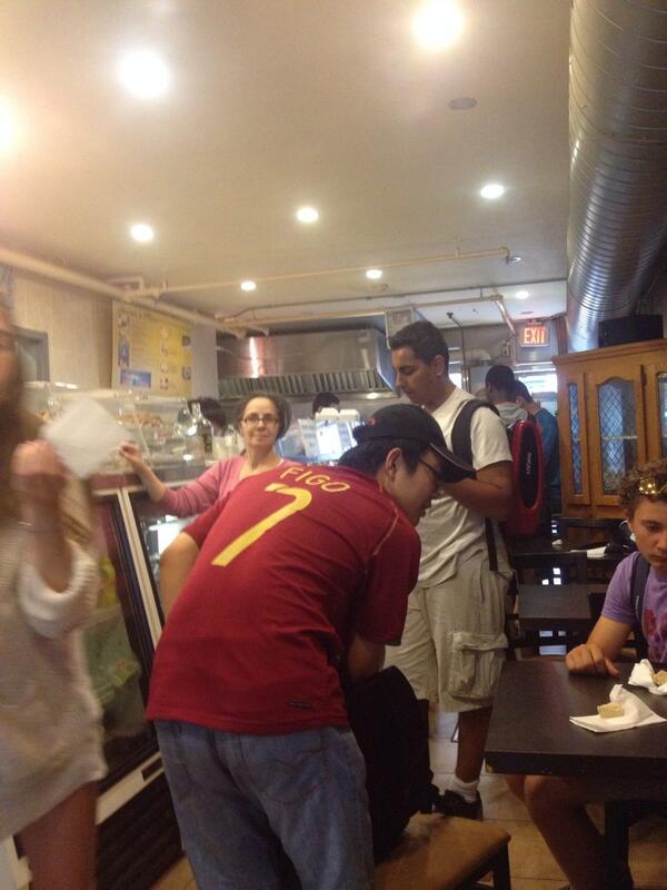 ColleyAHD's tweet photo. Enjoying some Middle Eastern sweets at Akram's Shoppe on the #KensingtonCLP http://t.co/XNLahgkZNs