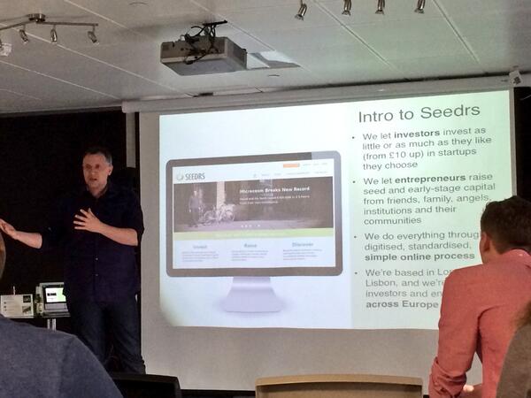 DeepakTailor1's tweet photo. @Seedrs CMO speaking at @RainmakingLoft #startups #rmloft http://t.co/O5dGYKczNZ
