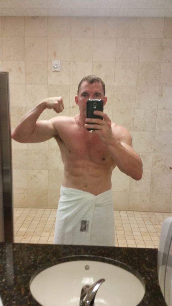 Just finished last sprint swimming workout of fight camp! June 13 I'm coming!