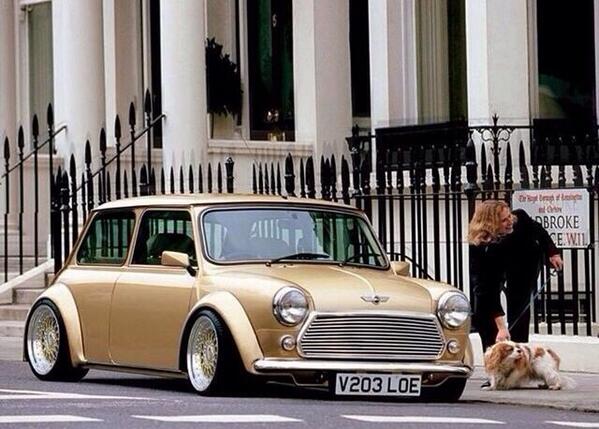 Mpoweracing's tweet photo. Seguramente el MINI mas bonito que vayais a ver en mucho tiempo. http://t.co/5OVabEalD2