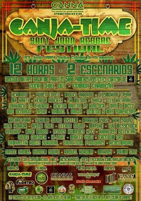 7InchBrand's tweet photo. ¿Te vas a perder la @GANJATIME de Barcelona?
El fieston más serio del Reggae Dancehall! http://t.co/uXh6vmU2xf